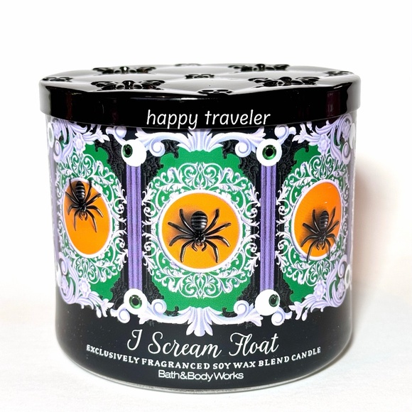 I SCREAM FLOAT 3-Wick Candle - Picture 1 of 5